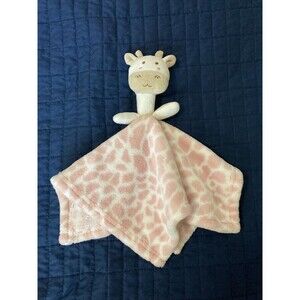SL Home Fashions Baby Lovey Pink Giraffe Soother Comfort Toy